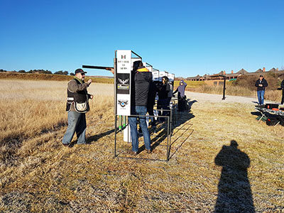 Shooters at the PROSHOT stations